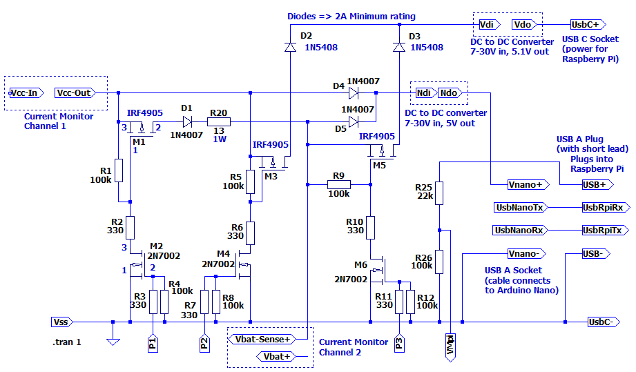 HA UPS Mk2 Schematic